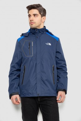 Куртка мужская демисезонная с капюшоном, цвет синий, 244RL-2515AL