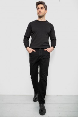 Джинсы мужские, цвет черный, 244RW20