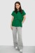 Футболка жіноча з принтом, колір зелений, 244R3011