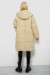 Куртка женская зимняя, цвет бежевый, 244R8832 Куртка женская зимняя, цвет бежевый, 244R8832