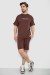 Костюм мужской повседневный, цвет шоколадный, 238R1569