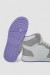 Кроссовки женские зимние на меху, цвет бело-сиреневый, 248RHB470