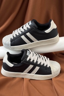 Кроссовки женские демисезонные, цвет черно-серый, 248RHB640