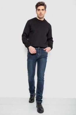 Джинсы мужские демисезонные, цвет темно-синий, 243R8689-5
