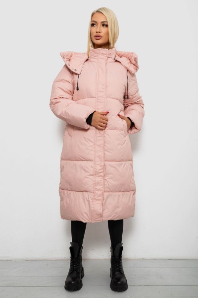 Куртка женская зимняя, цвет розовый, 244R667