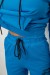 Спортивный костюм женский двухнитка  -уценка, цвет джинс, 214R1419-005-U-2