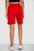 Шорти жіночі однотонні, колір червоний, 238R57820 Шорти жіночі однотонні, колір червоний, 238R57820