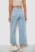 Джинсы женские однотонные Wide leg, цвет голубой, 244R1804S21 Джинсы женские однотонные Wide leg, цвет голубой, 244R1804S21