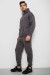 Спортивный костюм мужской на флисе, цвет серый, 238R029