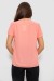 Блуза однотонная, цвет персиковый, 230R112 Блуза однотонная, цвет персиковый, 230R112