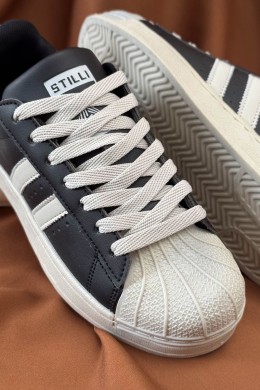 Кроссовки женские демисезонные, цвет черно-серый, 248RHB640