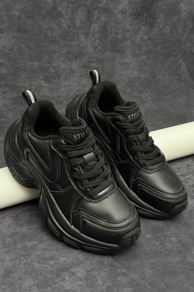 Кросівки жіночі демісезонні, колір чорний, 248RCX1520