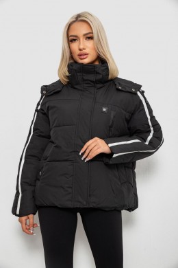 Куртка жіноча, колір чорний, 244R866