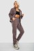 Спортивный костюм женский на флисе, цвет коричневый, 257R86 Спортивный костюм женский на флисе, цвет коричневый, 257R86