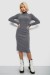 Платье повседневное утепленное, цвет темно-серый, 257R115