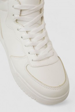 Кроссовки женские зимние на меху, цвет белый, 248RAD03