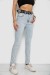 Джинсы женские Skinny Американки, цвет голубой, 182R00659