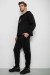 Спортивный костюм мужской на флисе, цвет черный, 238R58692 Спортивный костюм мужской на флисе, цвет черный, 238R58692