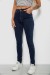 Джинси жіночі однотонні Skinny, колір синій, 244R502-5