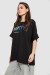 Футболка жіноча з принтом, колір чорний, 244R4012