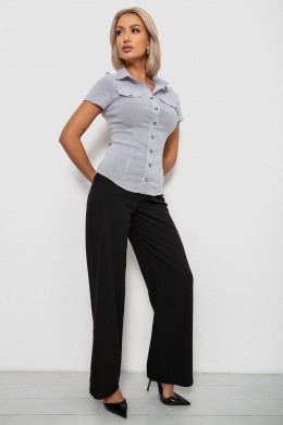 Сорочка класична в смужку, колір світло-сірий, 230R667