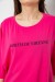 Футболка женская с принтом, цвет розовый, 244R3013