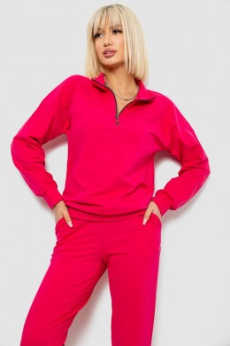 Спортивный костюм женский однотонный, цвет розовый, 244R1069AG