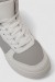 Кросівки жіночі зимові на хутрі, колір сіро-білий, 248RAD300