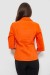 Рубашка женская однотонная, цвет оранжевый, 230R068-5