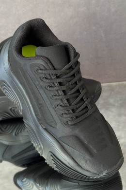 Кроссовки женские текстиль, цвет черный, 248RCX1260