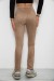 Лосины однотонные, цвет бежевый, 257R2045