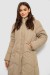 Куртка жіноча двостороння зимова, колір бежевий, 244R24115 Куртка жіноча двостороння зимова, колір бежевий, 244R24115