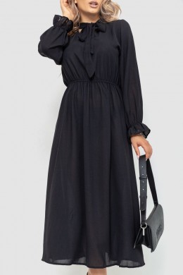 Платье нарядное, цвет черный, 204R601