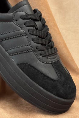 Кросівки жіночі демісезонні, колір чорний, 248RCX1580