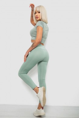 Лосини жіночі однотонні, колір оливковий, 214R155