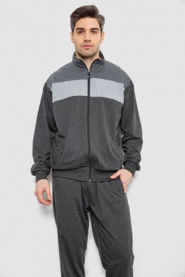 Спортивный костюм мужской, цвет серый, 244R9160