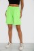 Шорти жіночі однотонні, колір салатовий, 238R57820