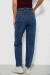 Джинсы женские однотонные Slim Banana's, цвет синий, 244R9604 Джинсы женские однотонные Slim Banana's, цвет синий, 244R9604