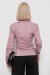 Сорочка жіноча однотонна, колір пудровий, 230R068 Сорочка жіноча однотонна, колір пудровий, 230R068