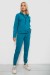 Спортивный костюм женский двухнитка, цвет бирюзовый, 214R1419-003 Спортивный костюм женский двухнитка, цвет бирюзовый, 214R1419-003