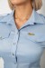 Сорочка класична в смужку, колір блакитний, 230R646 Сорочка класична в смужку, колір блакитний, 230R646