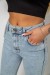 Джинси жіночі однотонні Skinny, колір блакитний, 244R1743S21 Джинси жіночі однотонні Skinny, колір блакитний, 244R1743S21