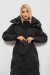 Куртка женская зимняя, цвет черный, 244R5609
