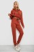 Спортивный костюм женский двухнитка, цвет терракотовый, 214R1419-003