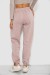 Спортивные штаны женские на флисе, цвет бежевый, 238R58671 Спортивные штаны женские на флисе, цвет бежевый, 238R58671