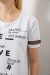Футболка женская с принтом, цвет белый, 244R2081