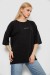Футболка женская с принтом, цвет черный, 244R2021-5