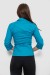 Рубашка женская однотонная  -уценка, цвет бирюзовый, 230R068-3-U