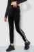 Спорт штани жіночі велюрові, колір чорний, 244R5576 Спорт штани жіночі велюрові, колір чорний, 244R5576