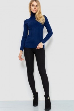 Гольф женский однотонный, цвет синий, 204R043